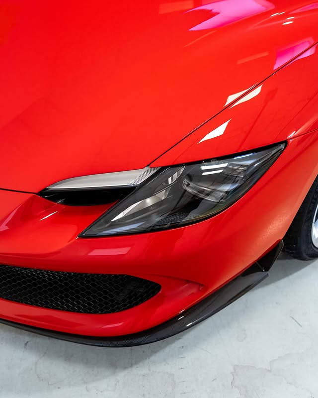 Ferrari 296 GTB po aplikácii PPF fólie — fotografia 5