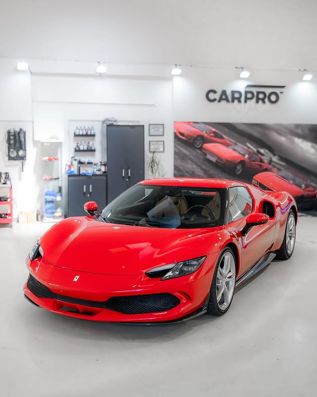 Ferrari 296 GTB po aplikácii PPF fólie — fotografia 6