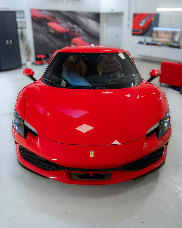 Ferrari 296 GTB po aplikácii PPF fólie — fotografia 8