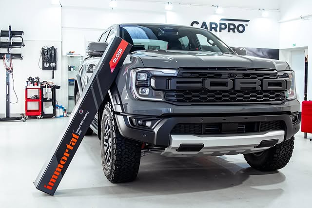 Ford Ranger Raptor po aplikácii PPF fólie — fotografia 3