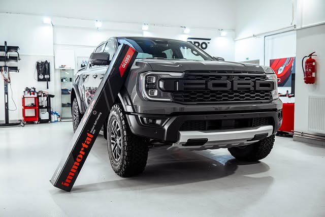Ford Ranger Raptor po aplikácii PPF fólie — fotografia 5