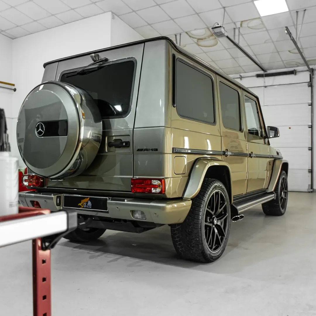 Mercedes-Benz G63 AMG s keramickou ochranou CarPro CQUARTZ Professional
