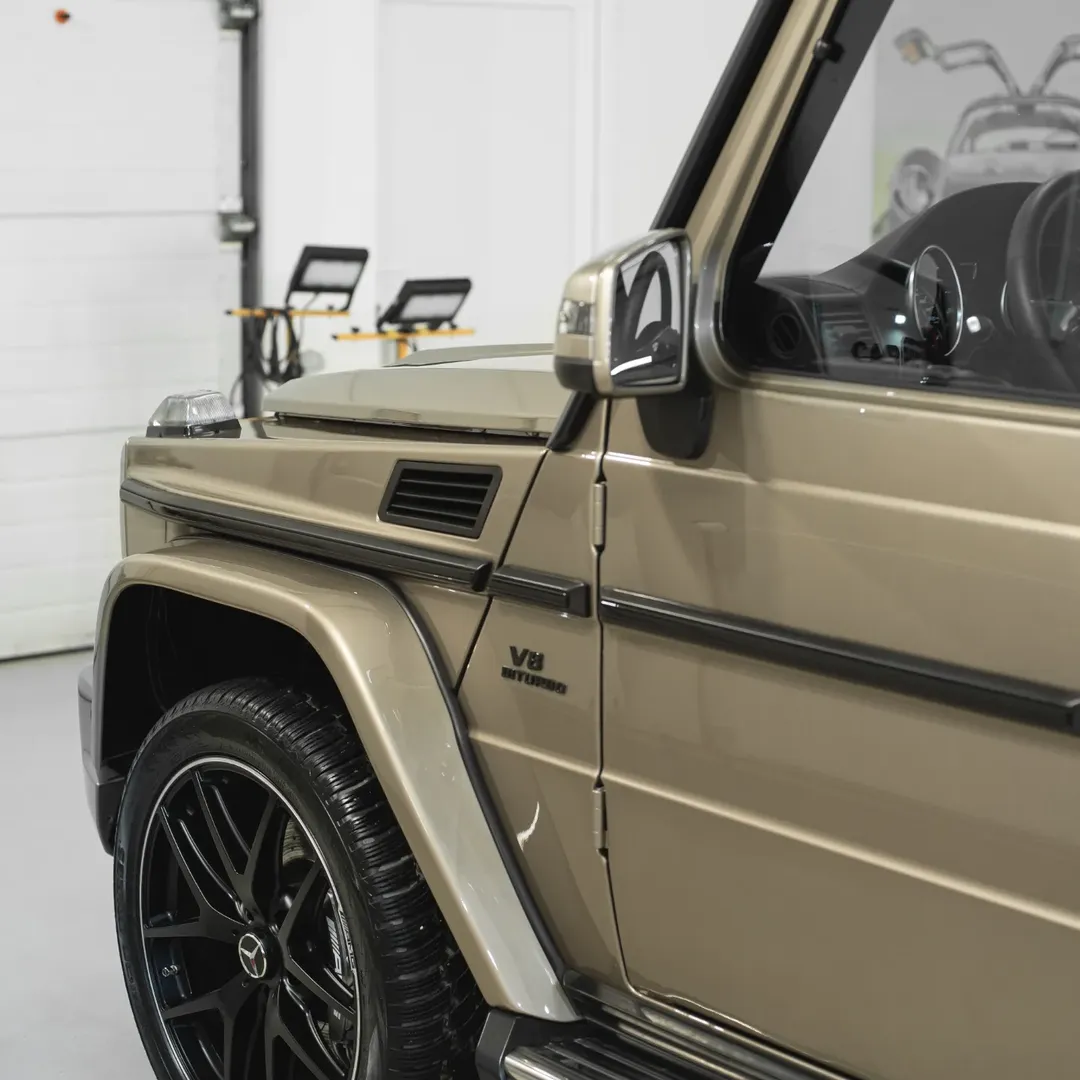 Mercedes-Benz G63 AMG — interiér po hĺbkovom čistení
