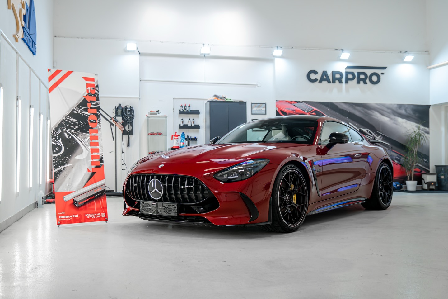 Mercedes-AMG GT 63 po PPF aplikácii CarPro Immortal — fotografia 5
